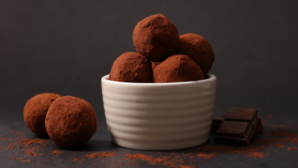 Energizing Dark Chocolate Truffles