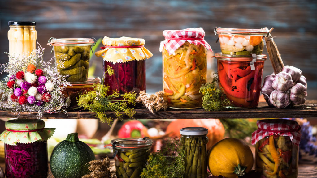 Probiotic-Rich Fermented Food